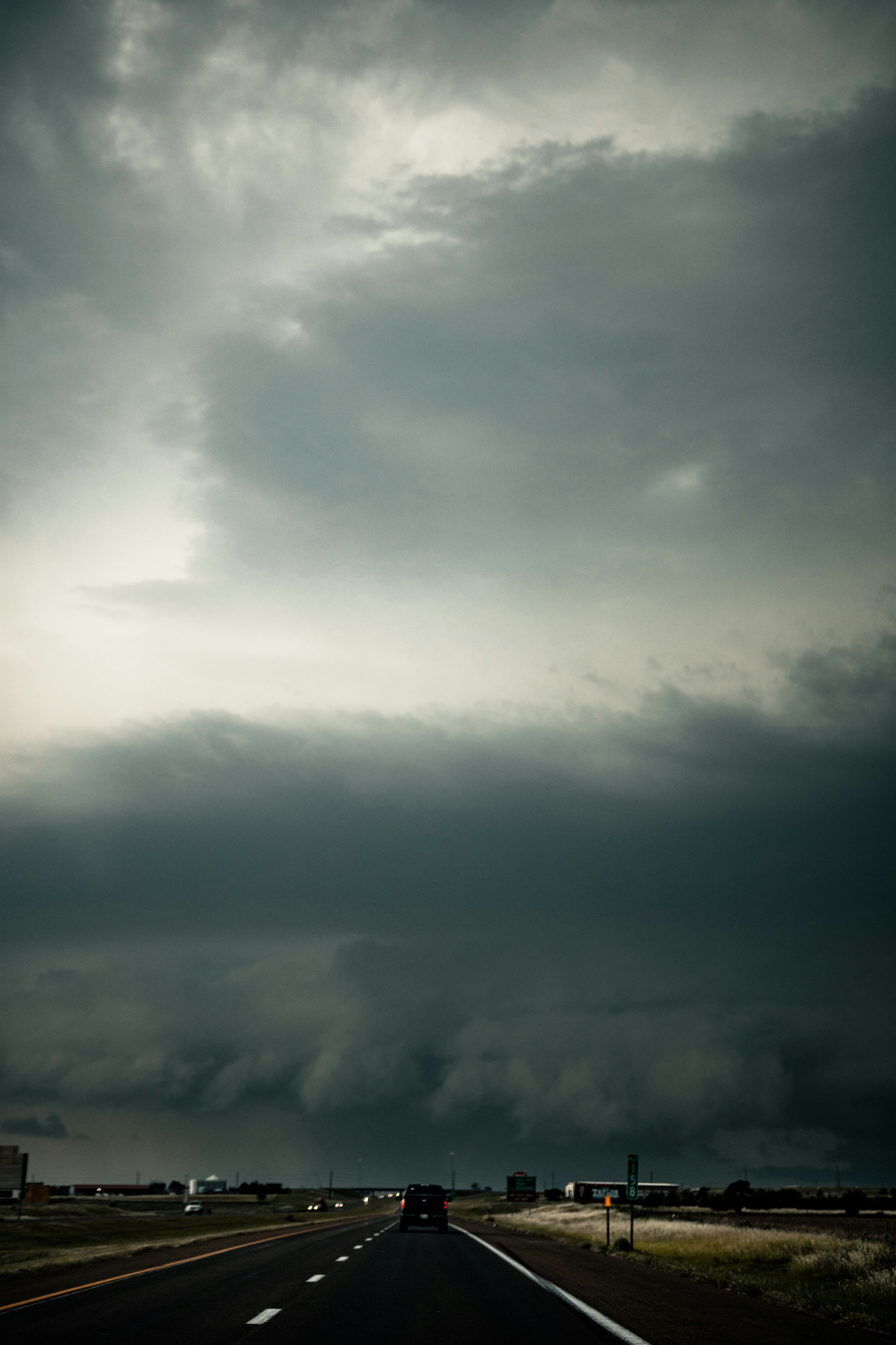 white clouds and blue sky